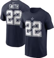 Nike Men's Nike Emmitt Smith Navy Dallas Cowboys Retired Player Name & Number T-Shirt