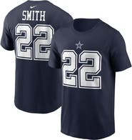 Nike Men's Nike Emmitt Smith Navy Dallas Cowboys Retired Player Name & Number T-Shirt