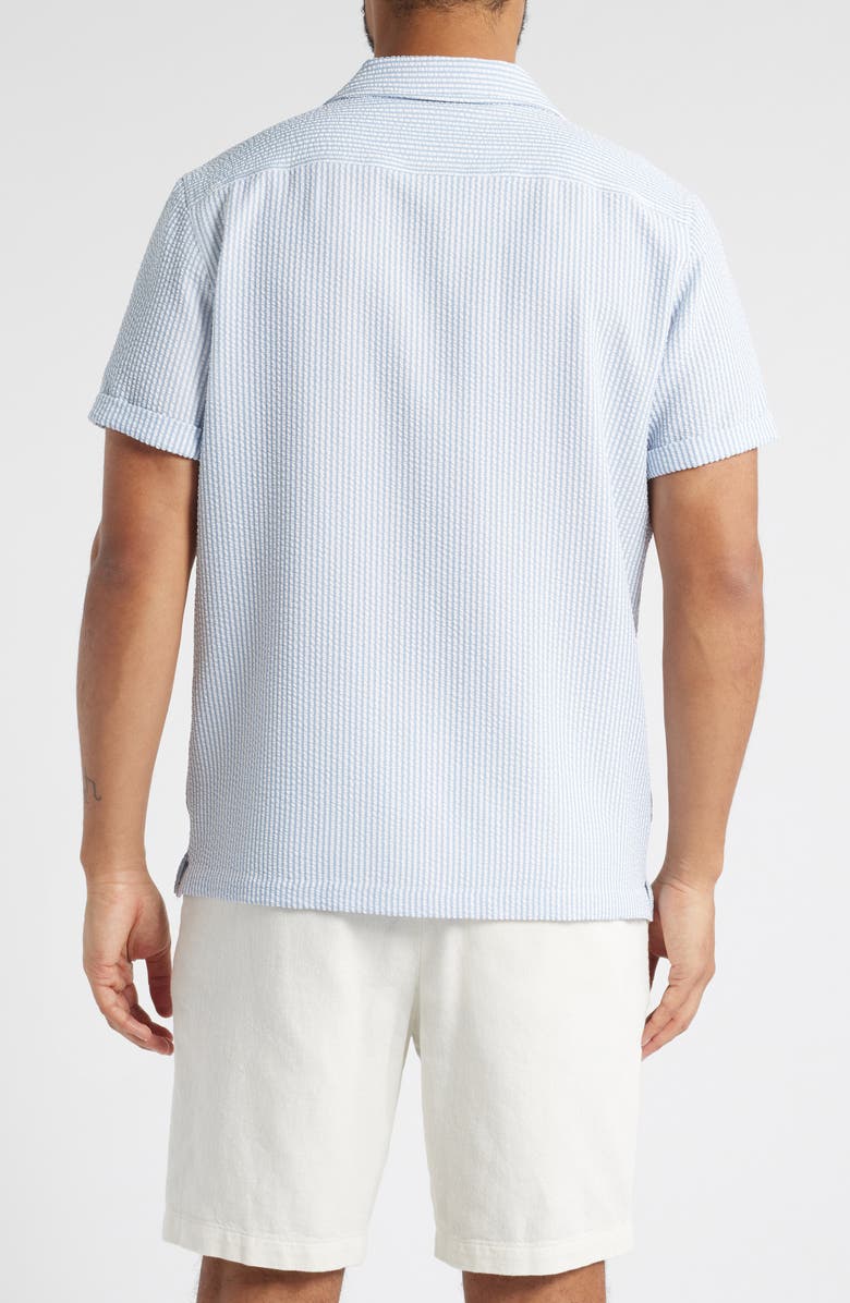 Rails Amalfi Short Sleeve Seersucker Button-Up Shirt, Alternate, color,