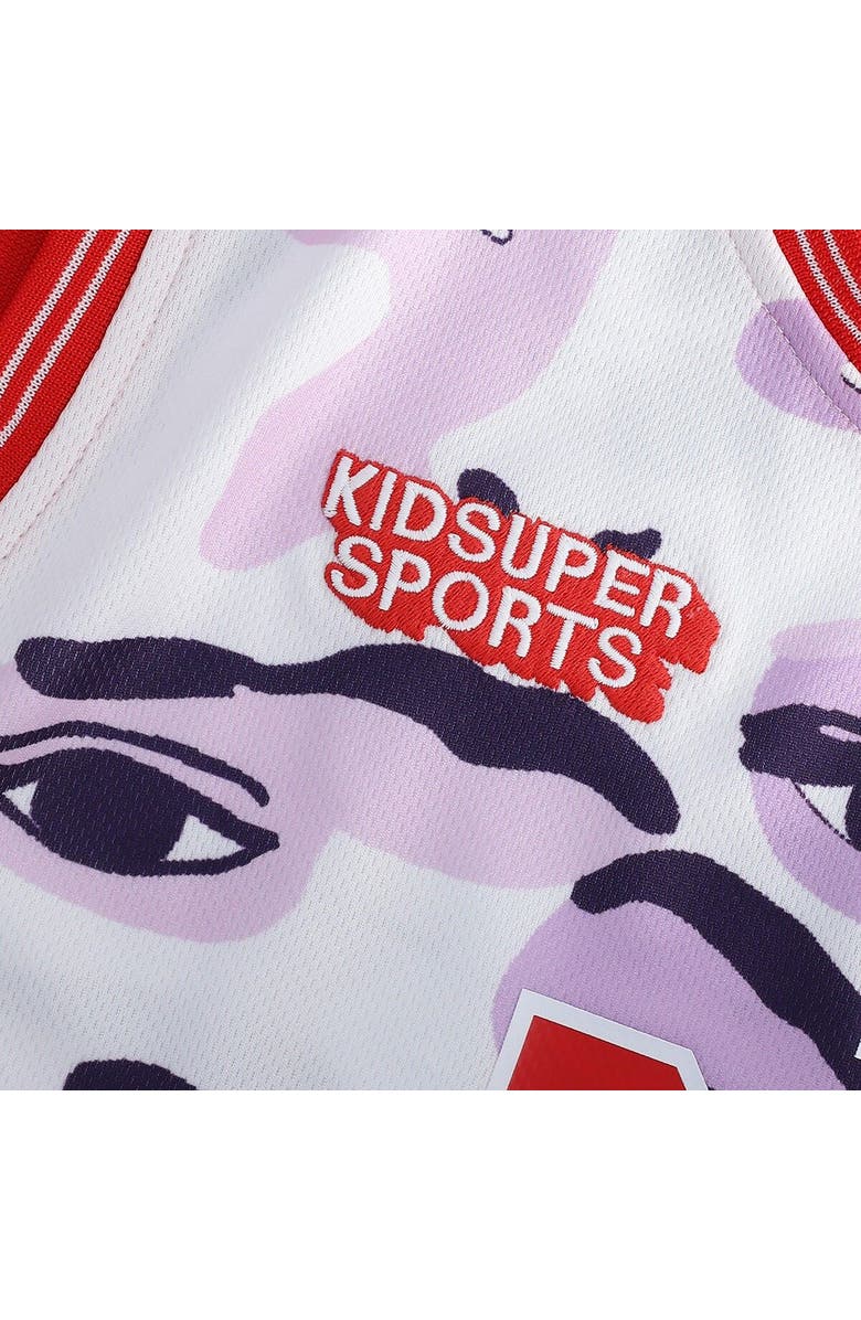 NBA X KIDSUPER Unisex NBA & KidSuper Studios by Fanatics White Toronto Raptors Hometown Jersey, Alternate, color, White