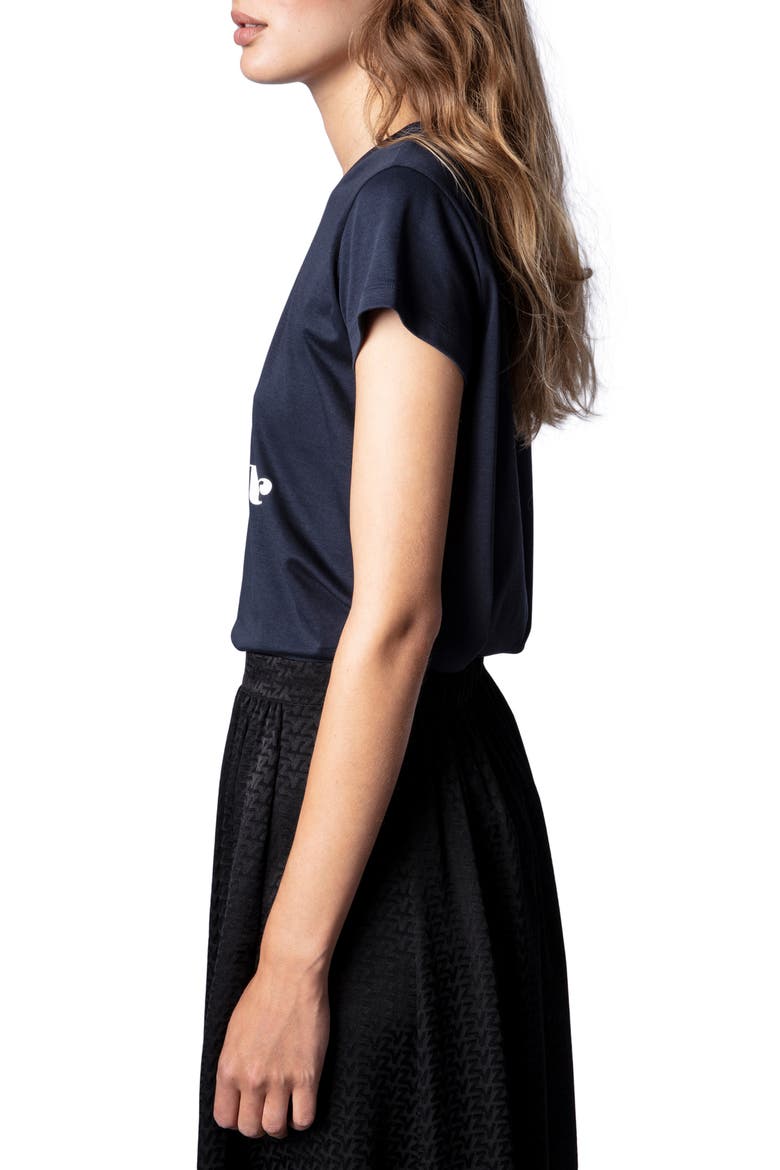 Woop Dream Cotton Graphic Tee, Alternate, color, ENCRE