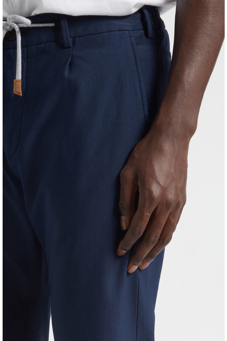 Stretch Cotton Blend Joggers, Alternate, color, BLUE