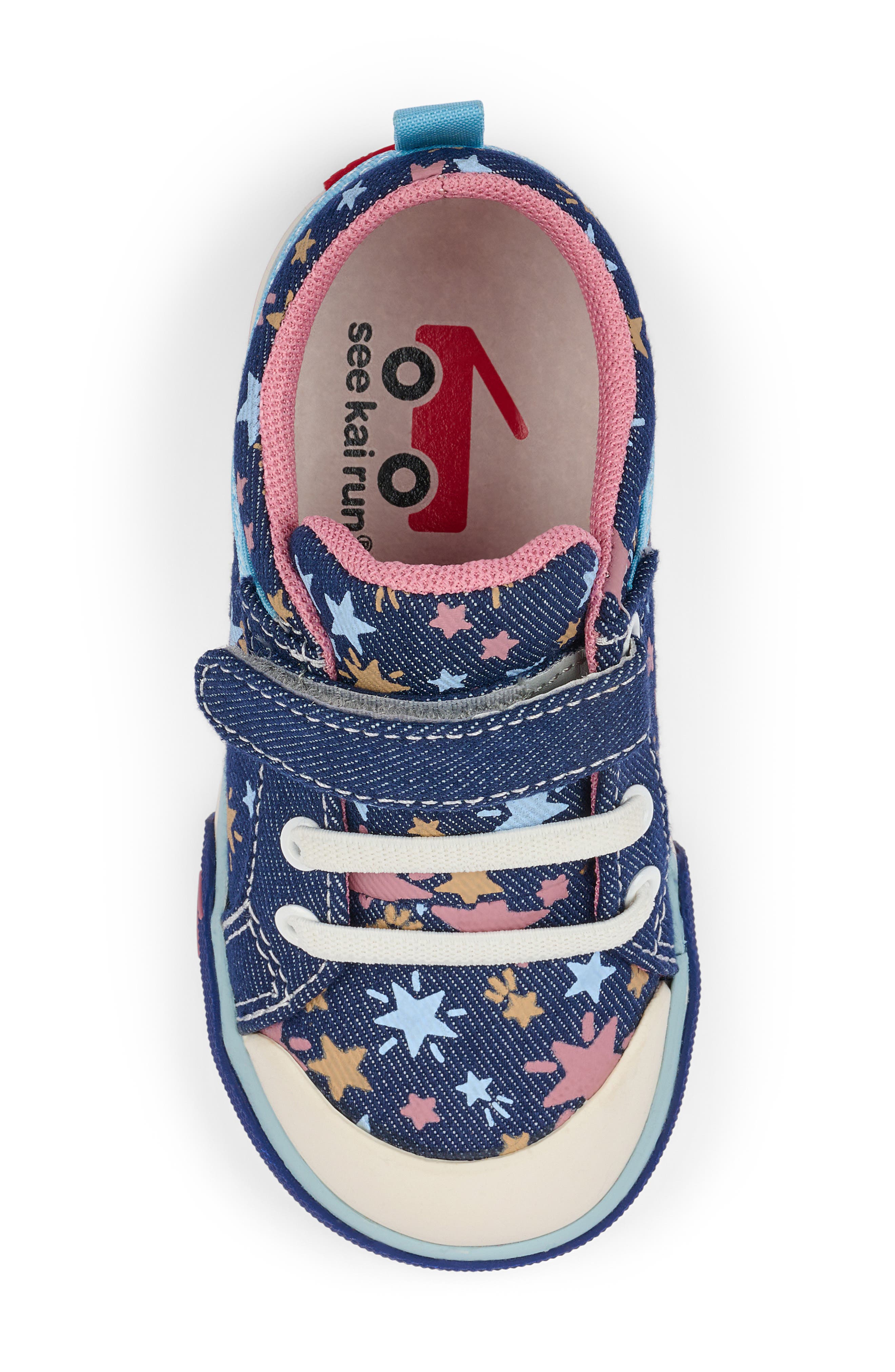 See Kai Run Kids' Kristin Sneaker, Alternate, color, Navy Denim/Stars