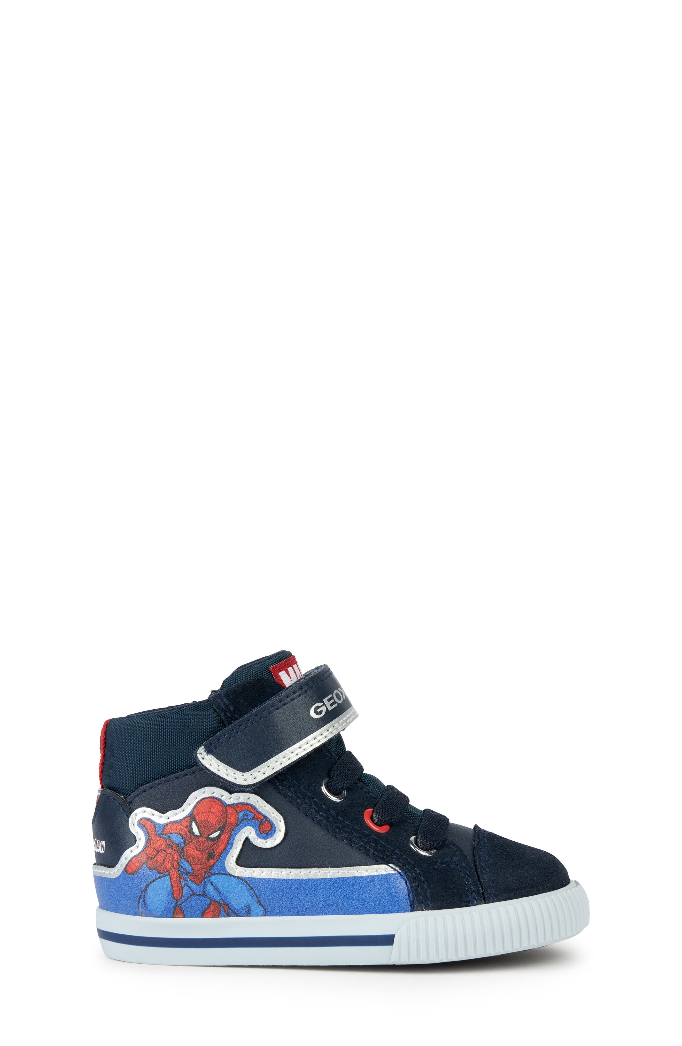 Geox Kids' Kilwi Spider-Man Sneaker, Alternate, color, 