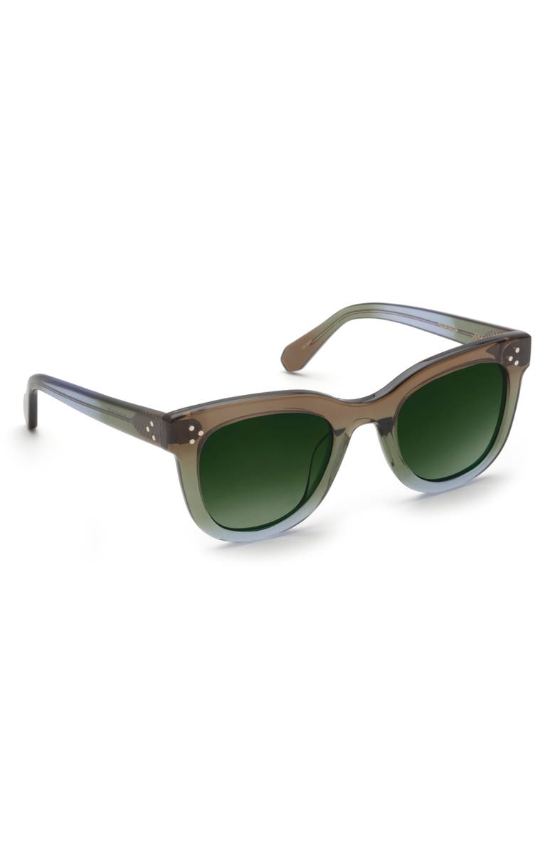 KREWE Jena 50mm Polarized Square Sunglasses, Alternate, color, 