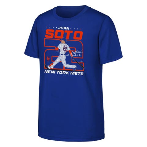 Men's Juan Soto Royal New York Mets Big City Player T-Shirt