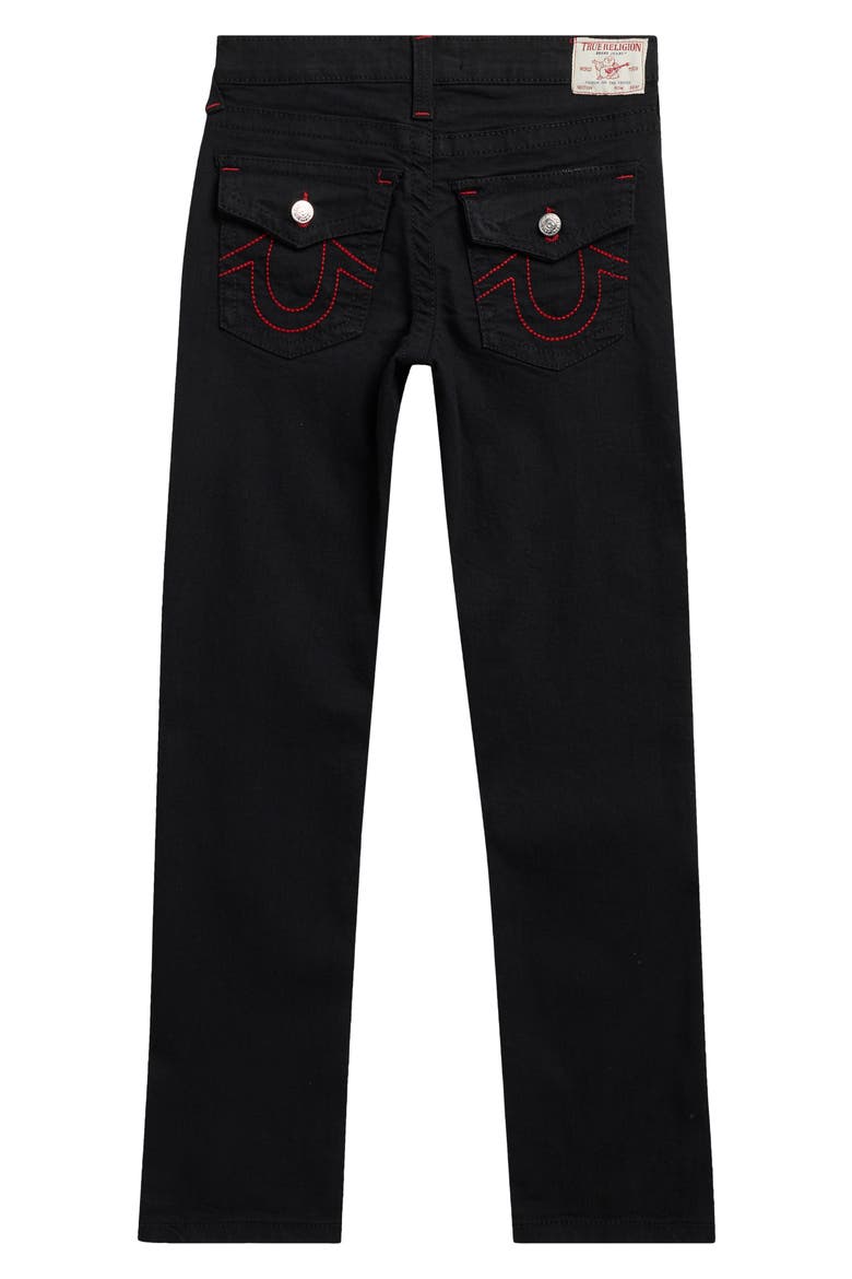 Kids' Core Geno Straight Leg Jeans, Alternate, color, BLACK