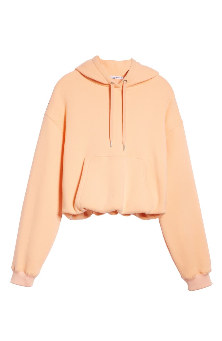 alexanderwang.t Dense Fleece Hoodie, Alternate, color, 