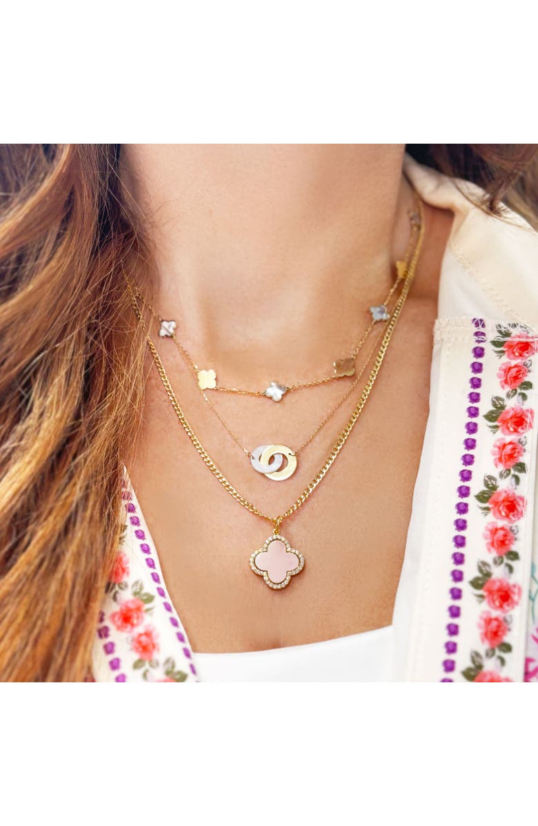 The Lovery Fine Jewelry Curb Chain Necklace, Alternate, color, Yellow Gold