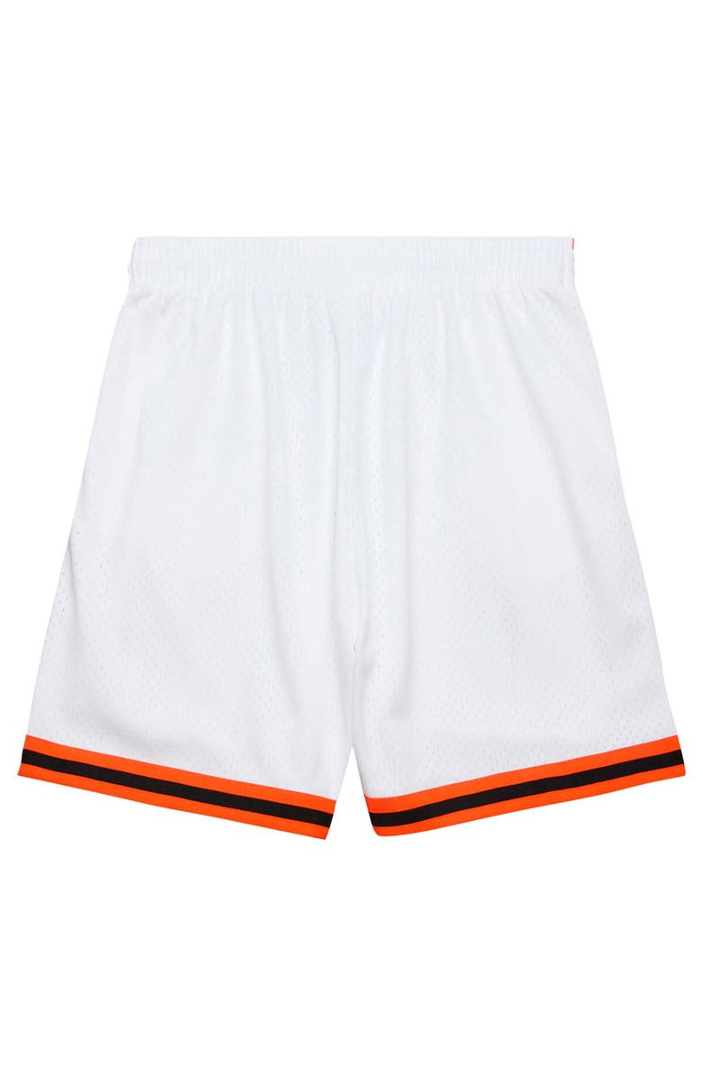 Mitchell & Ness Men's Mitchell & Ness White Denver Nuggets 2006/07 Replica Shorts, Alternate, color, White