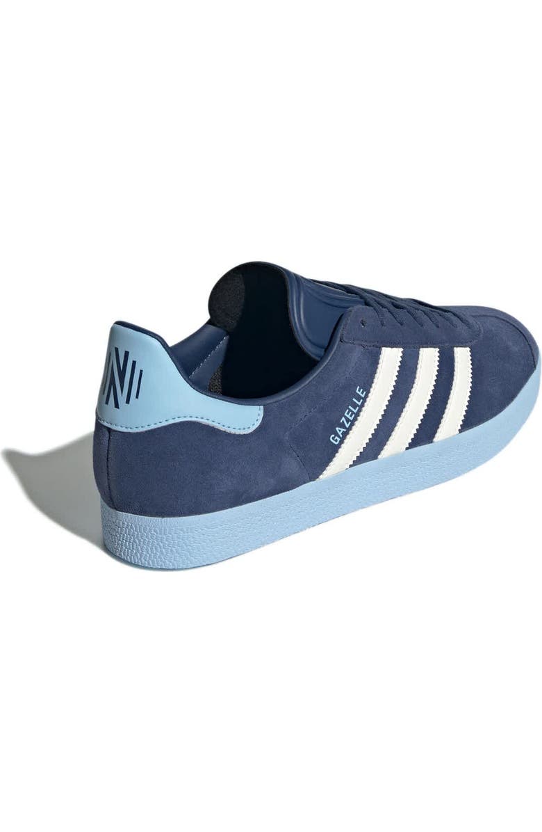 adidas Men's adidas Navy/Light Blue Nashville SC 2025 Jersey Hook Third Gazelle Shoes, Alternate, color,