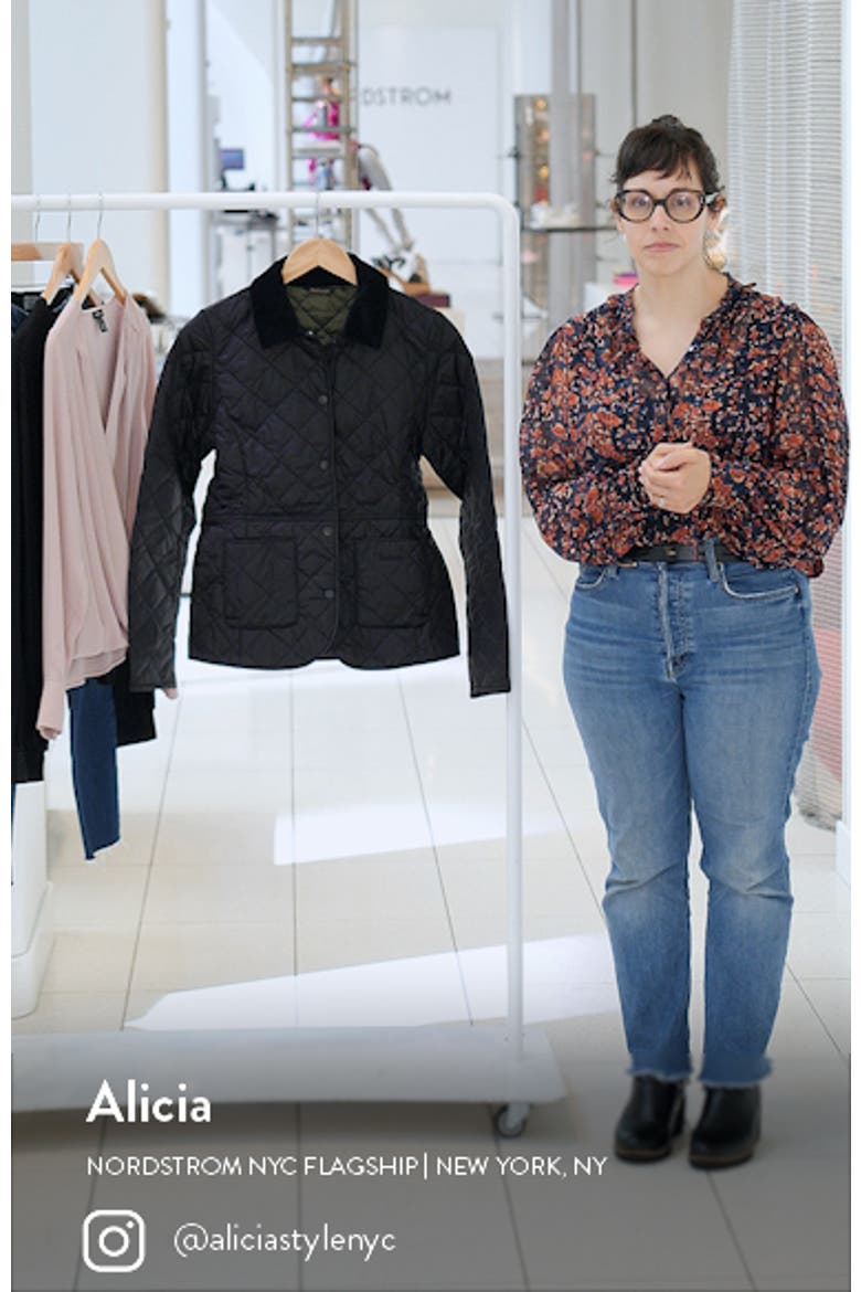 Deveron Diamond Quilted Jacket video