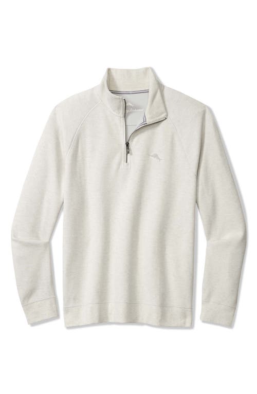 Tommy Bahama North Port Half Zip Pullover In Transparent