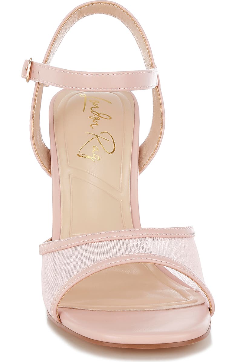 LONDON RAG Sunisa Mesh Strap Sandal, Alternate, color, Pink