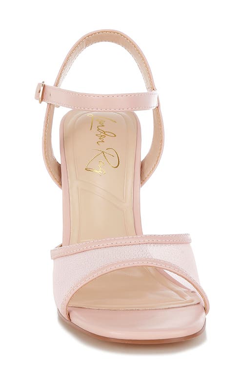London Rag Sunisa Mesh Strap Sandal In Pink