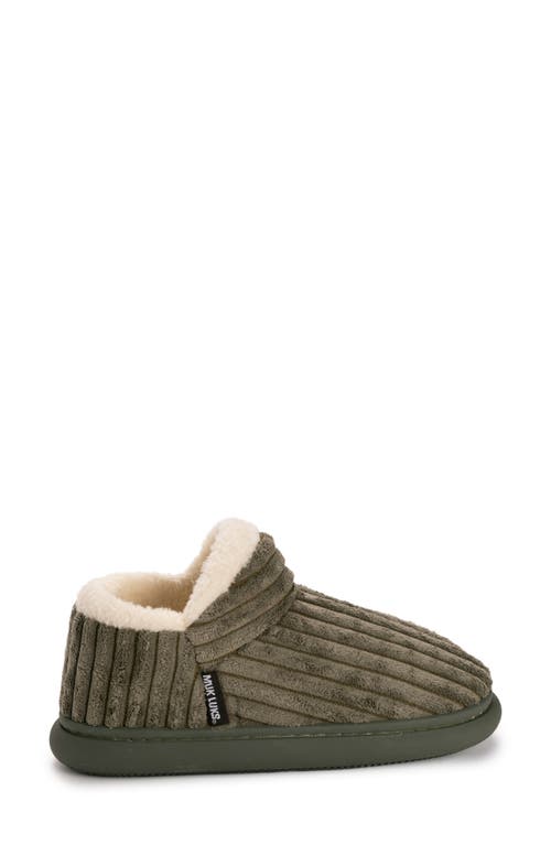 Muk Luks Aveline Slipper Bootie In Green
