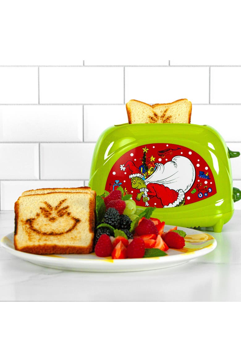 Grinch 2-slice Toaster, Alternate, color, None
