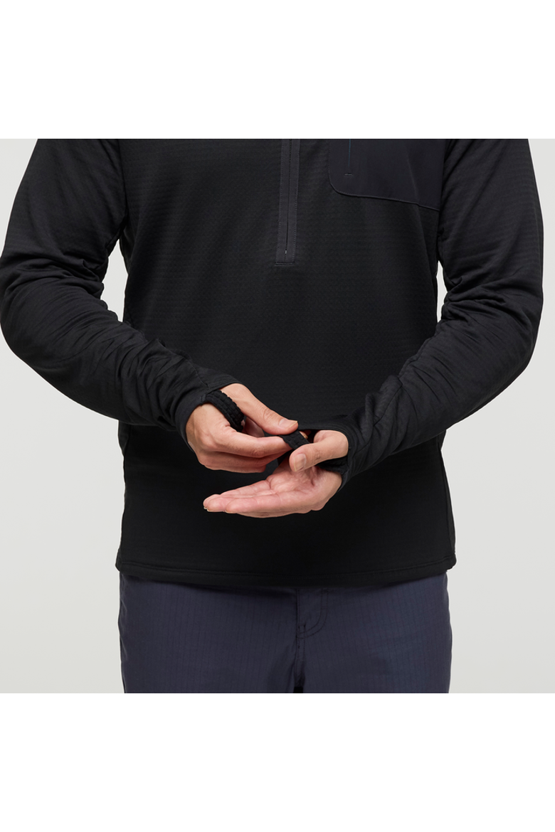 Otero Fleece Half-Zip Pullover - Men's, Alternate, color, Cotopaxi Black