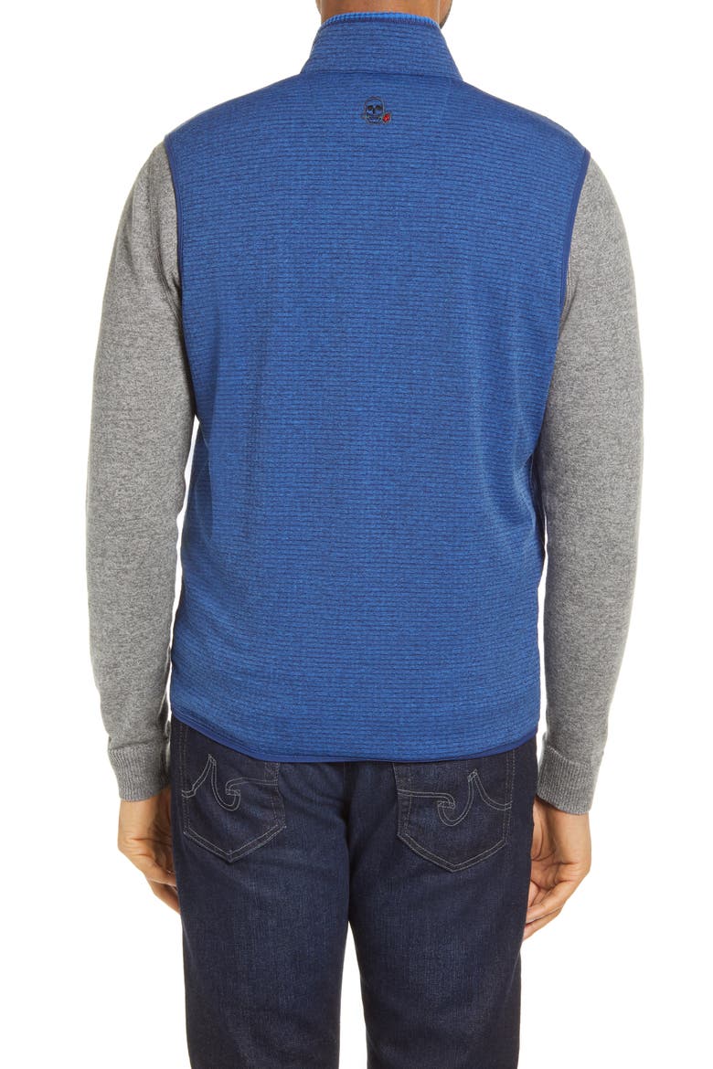 Campbells Waffle Stitch Vest, Alternate, color, COBALT