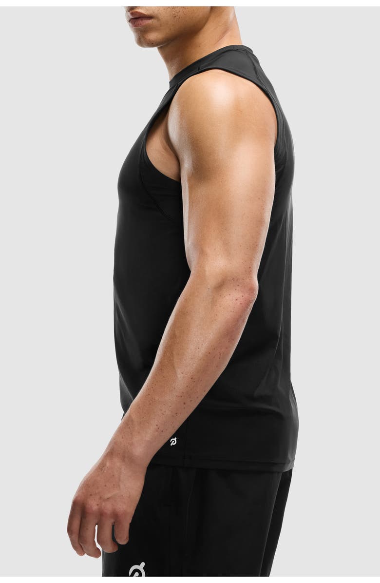 Peloton Essential Performance Muscle Tank, Alternate, color, Black