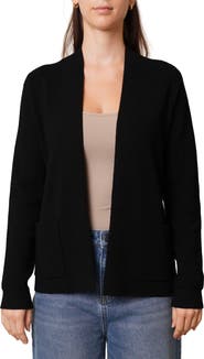 CYRUS Open Front Waffle Cardigan