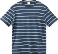 MANGO Stripe Crewneck T-Shirt