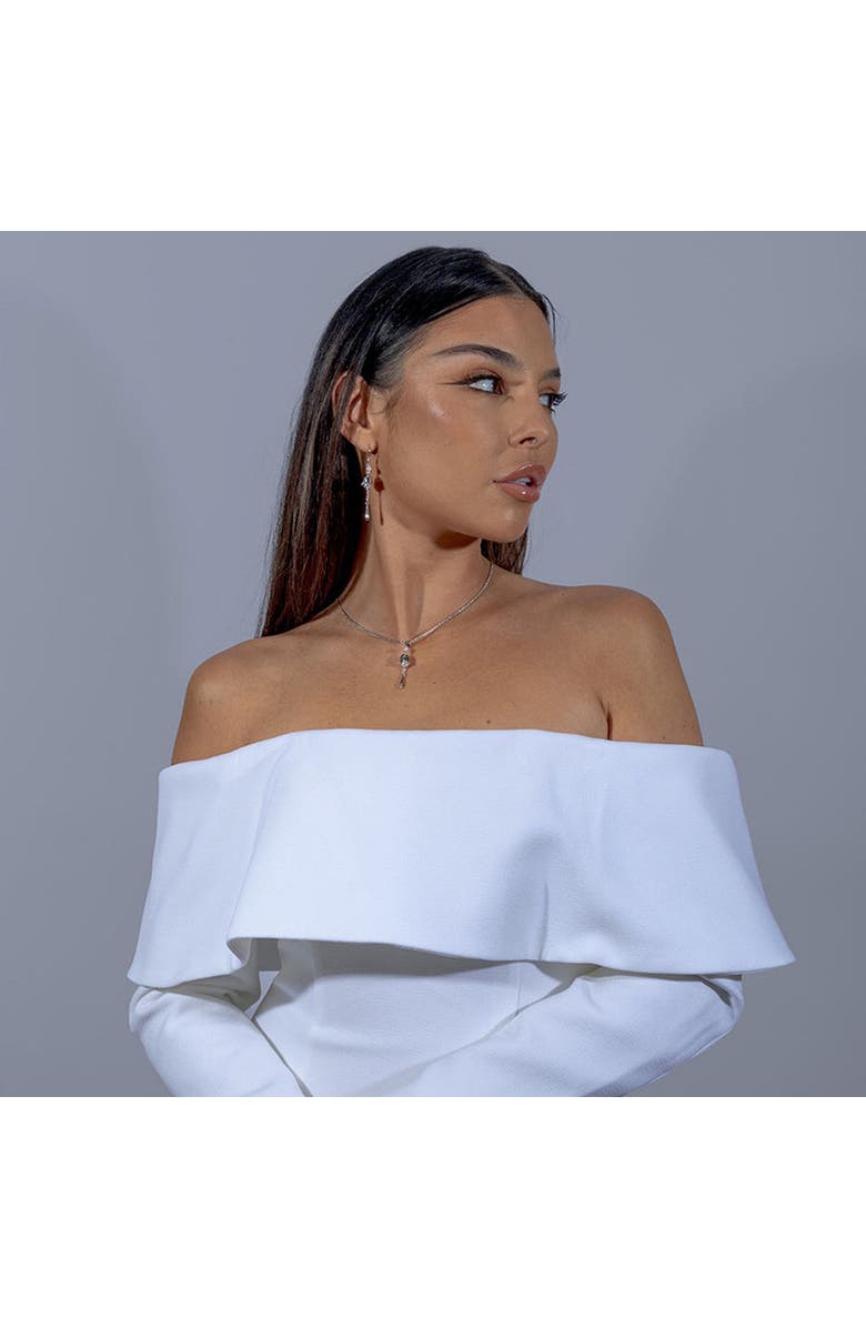 Lucy Quartermaine Lily of the Valley Pendant, Alternate, color, Sterling Silver