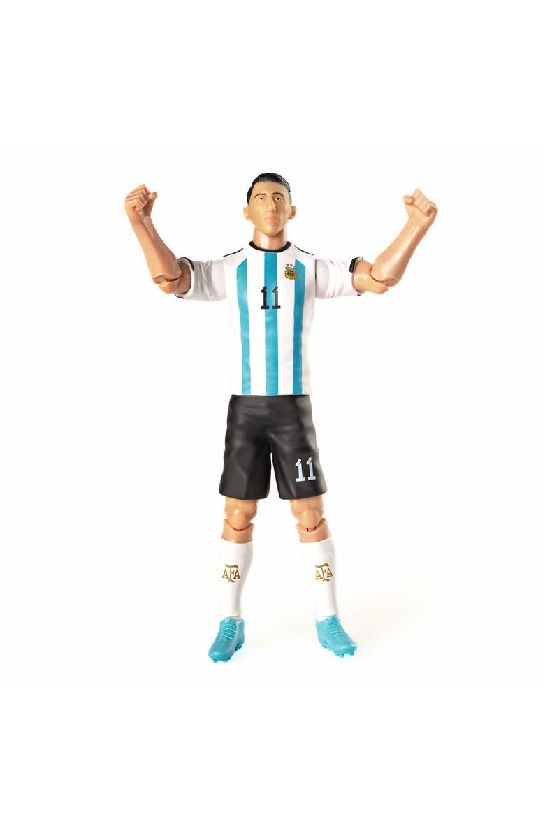 Banbo Toys SOCKERS Argentina AFA Angel Di María 8" Collectible Soccer Action Figure, Alternate, color, Blue