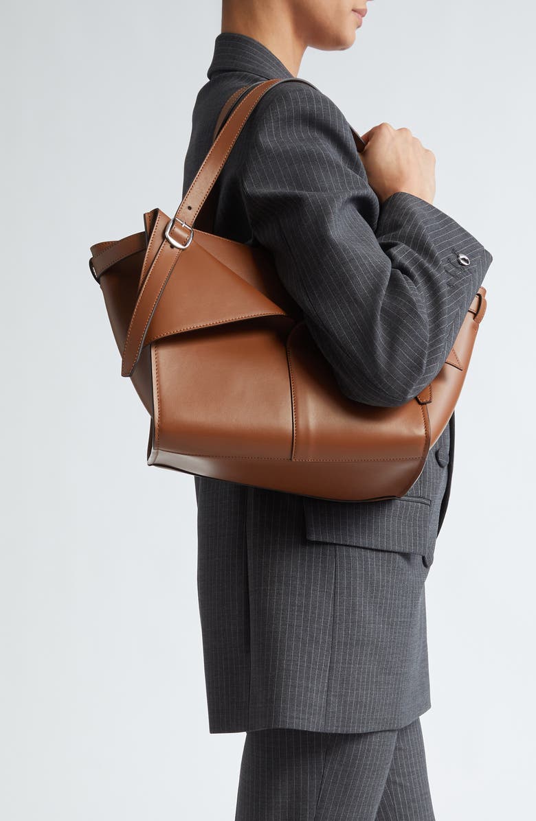 Coperni Small Cabas Belted Shoulder Bag, Alternate, color,