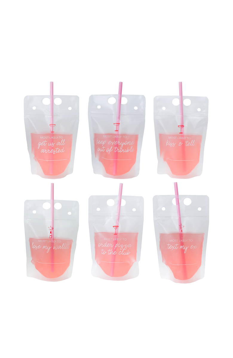 Jollity
Co. Camp Bachelorette Drink Pouch Set of 12, Alternate, color, Assorted Pre-Pack