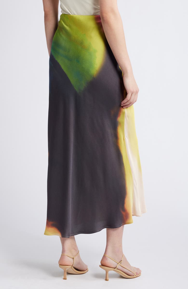 & Other Stories Ombré Satin Maxi Skirt, Alternate, color, 