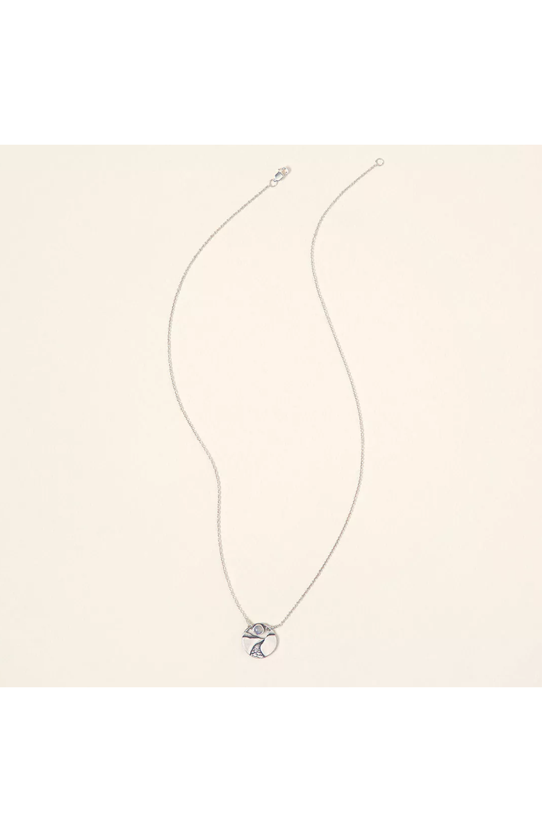 Uncommon Goods Follow Your Own Path Necklace by Britta Ambauen, Alternate, color, Silver