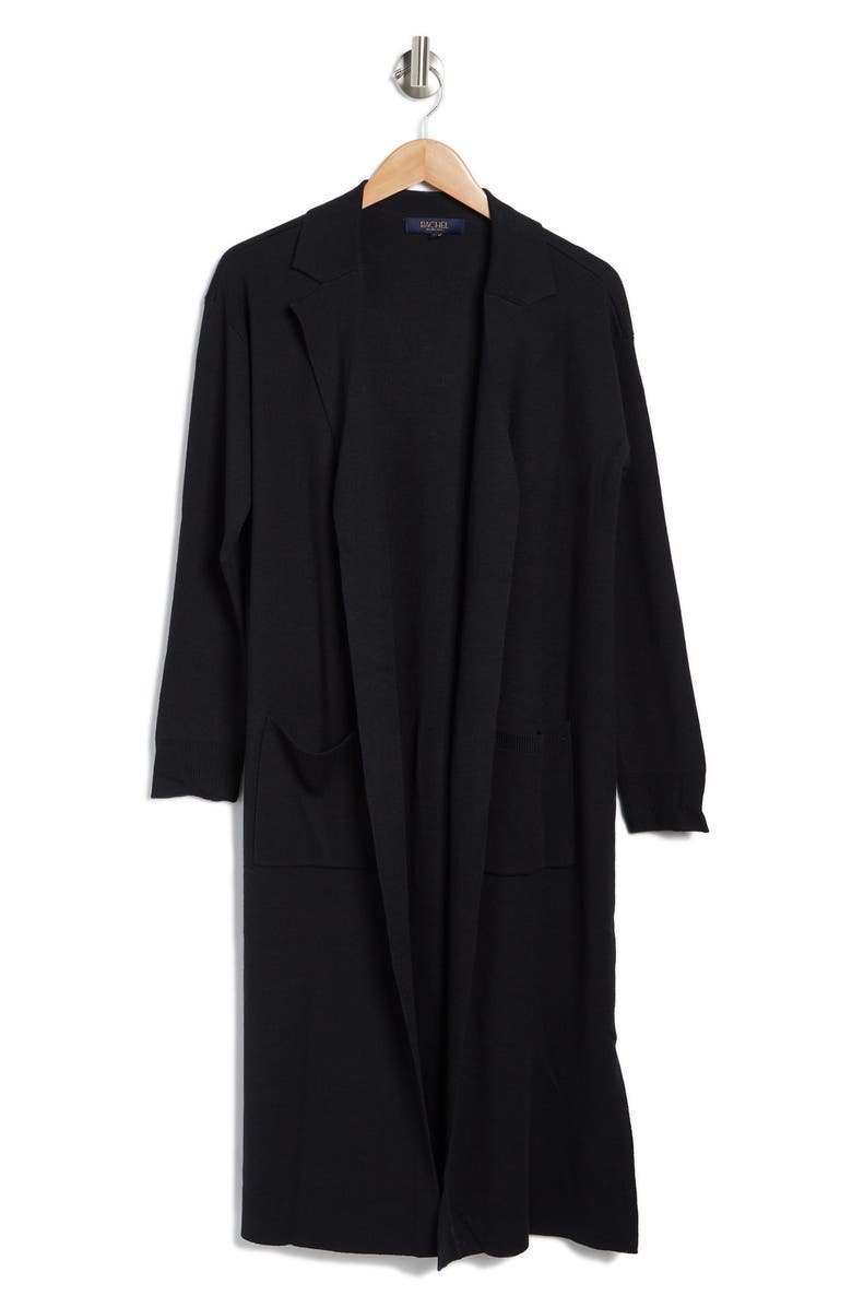 RACHEL Rachel Roy Notched Collar Open Front Cardigan, Alternate, color,