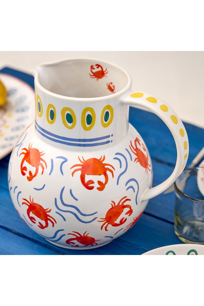 Summer Bliss  Pitcher, Alternate, color, Crab
