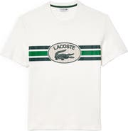 Lacoste Chest Stripe Graphic T-Shirt