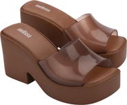 Melissa Posh Platform Slide Sandal