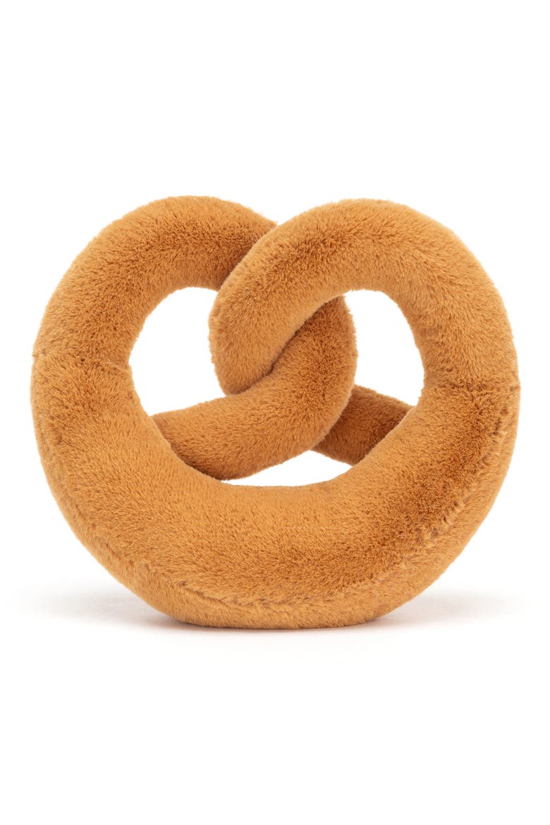 Amusable Pretzel Plush Toy, Alternate, color, TAN