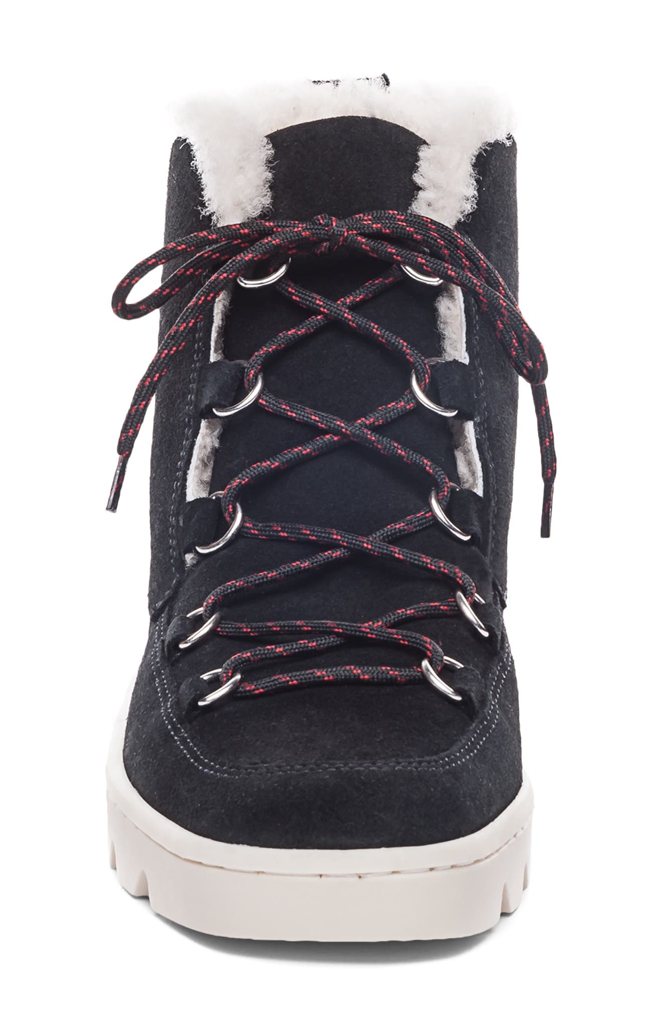 Bernardo Footwear Bernardo Dana Genuine Shearling Water Resistant Boot, Alternate, color, 