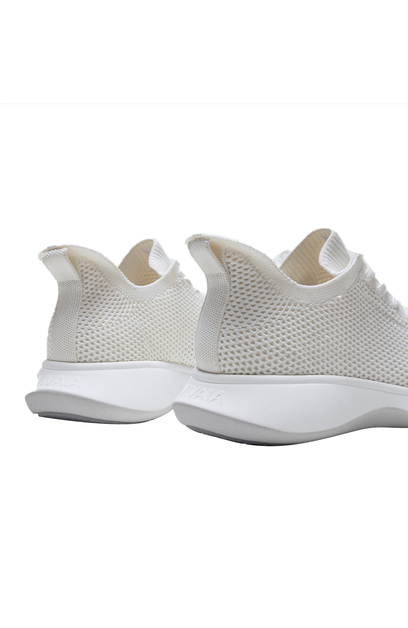 Unisex Sneaker Sliders (Hands Free) - Mesh, Alternate, color, WHITE