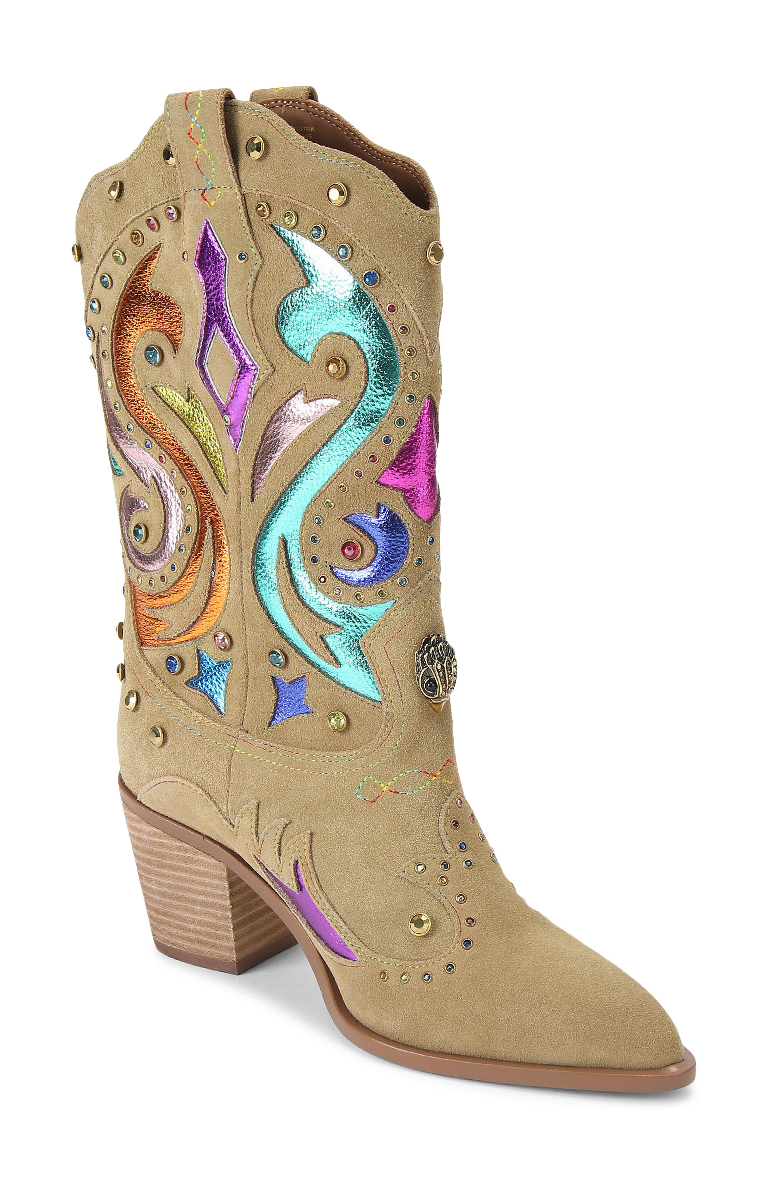 Kurt Geiger London Kensington Cowboy Boot, Main, color, 