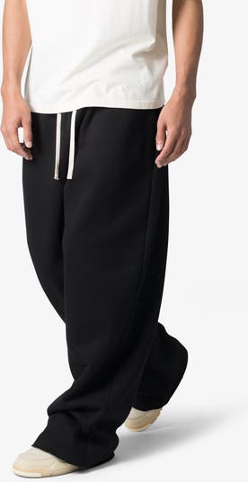 Ultra Baggy Washed Cotton Blend Sweatpants