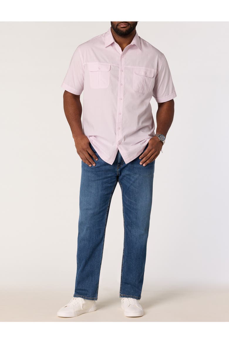 Big & Tall Co-Pilot Sport Shirt, Alternate, color, LAVENDER FOG