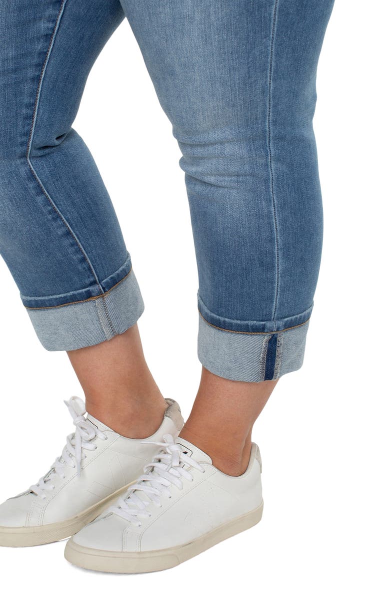 Liverpool Los Angeles Chloe Wide Cuff Crop Jeans, Alternate, color, Canyonlands