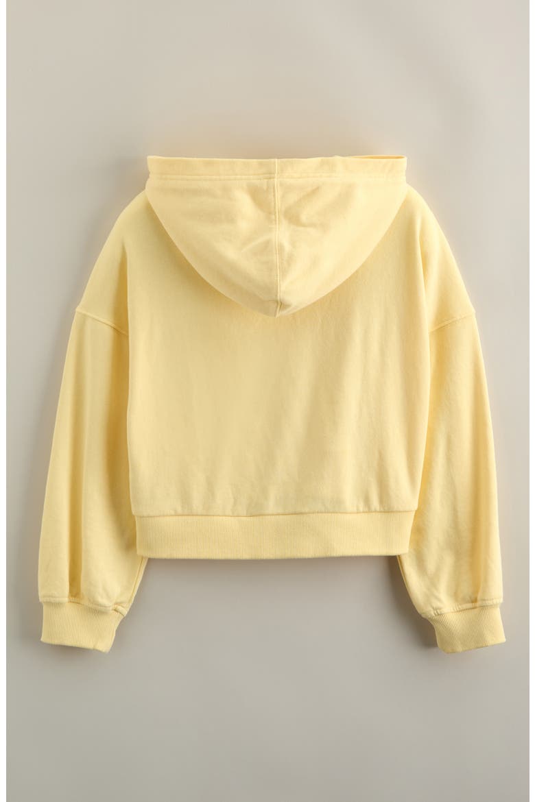 Kids' Boxy Hoodie, Alternate, color, YELLOW SOFT