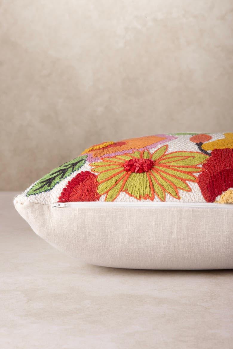 Sidari Throw Pillow Cover, Alternate, color, White