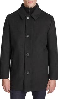 Kenneth Cole New York Single Button Wool Blend Knit Blazer