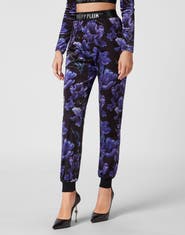 PHILIPP PLEIN Sweatpants Flowers Women