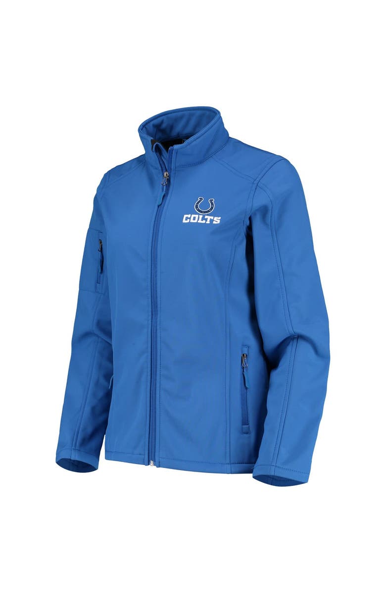 DUNBROOKE Women's Royal Indianapolis Colts Full-Zip Sonoma Softshell Jacket, Alternate, color, Royal