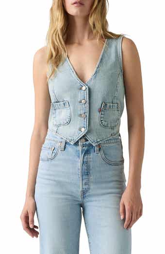Tailored Denim Vest