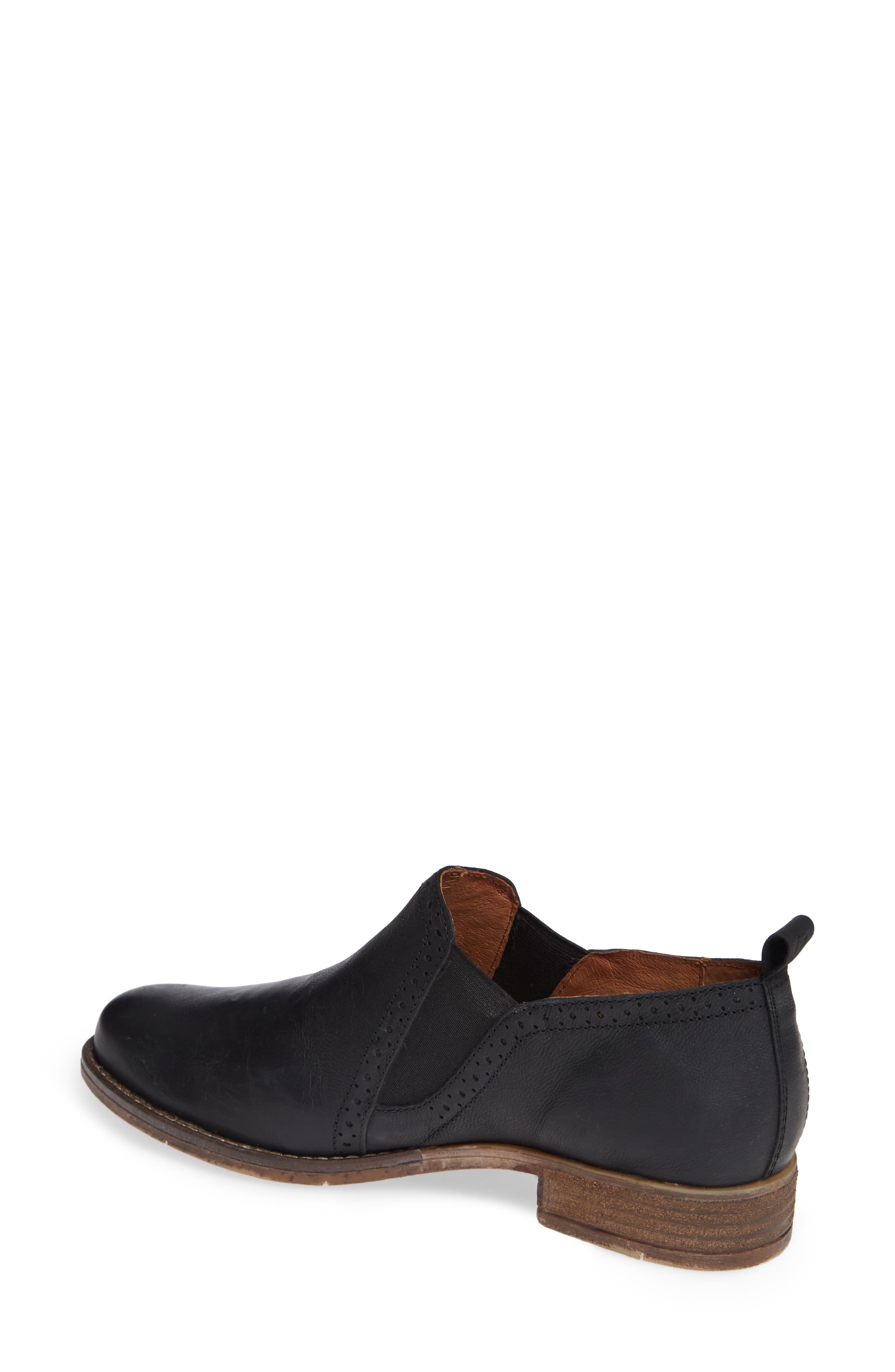 Sienna 91 Slip-On Flat, Alternate, color, BLACK LEATHER